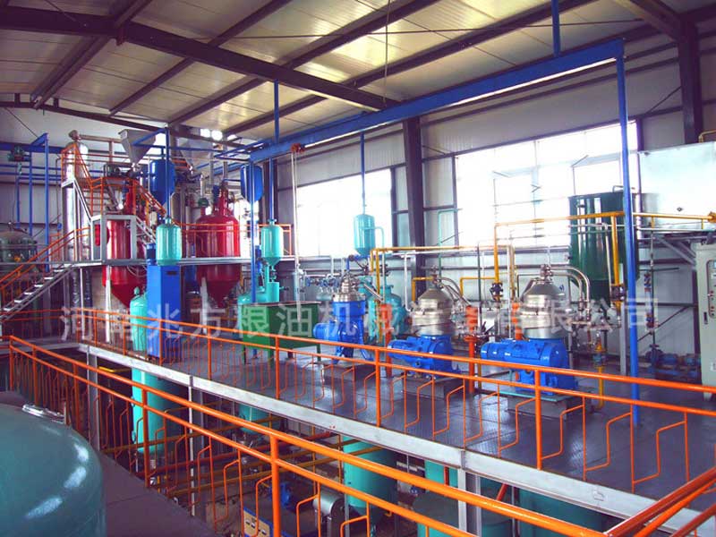 連續(xù)脫酸脫臭工段