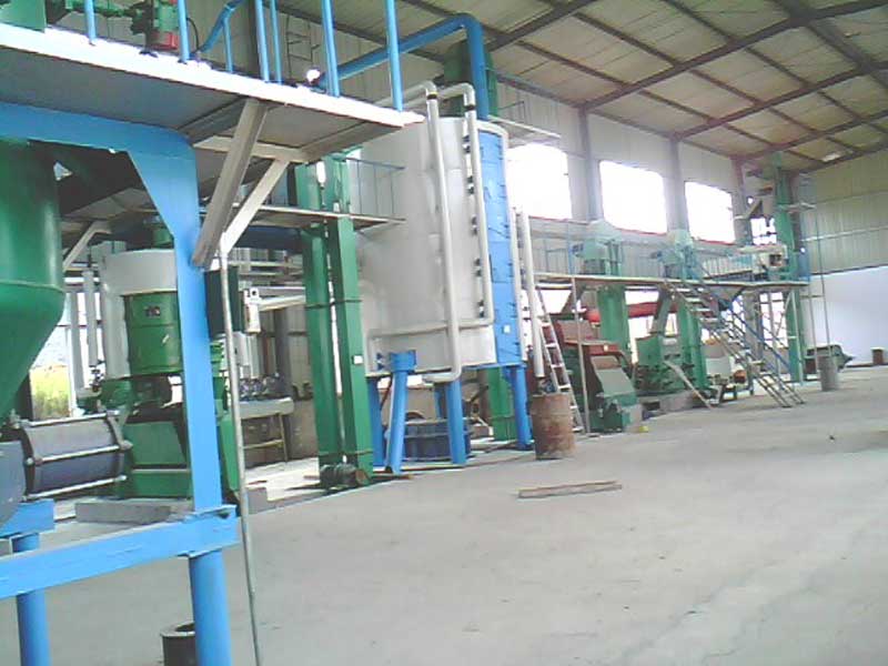 葵花籽壓榨工段